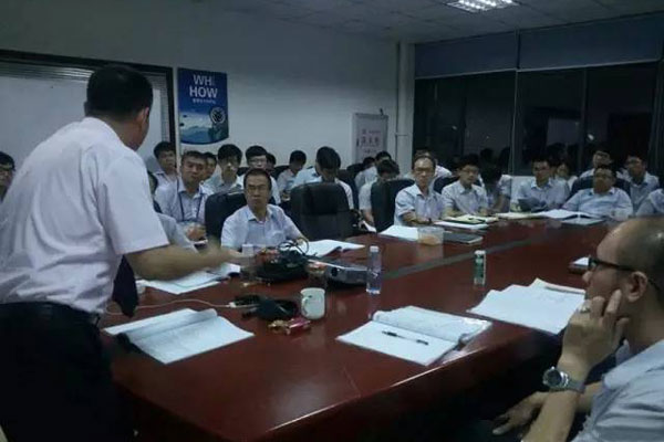 福工動(dòng)力組織員工進(jìn)行學(xué)習TS16949質(zhì)量體系